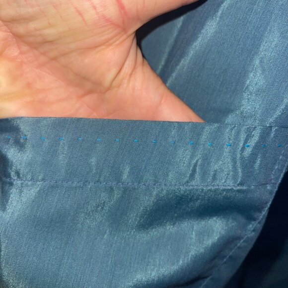 Smitties By Enro Vintage Mens Robe Size Large Blue Belted Pockets Casual - Picture 9 of 10